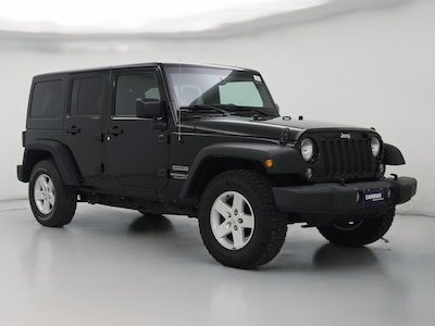 Black 2017 Jeep Wrangler Unlimited Sport