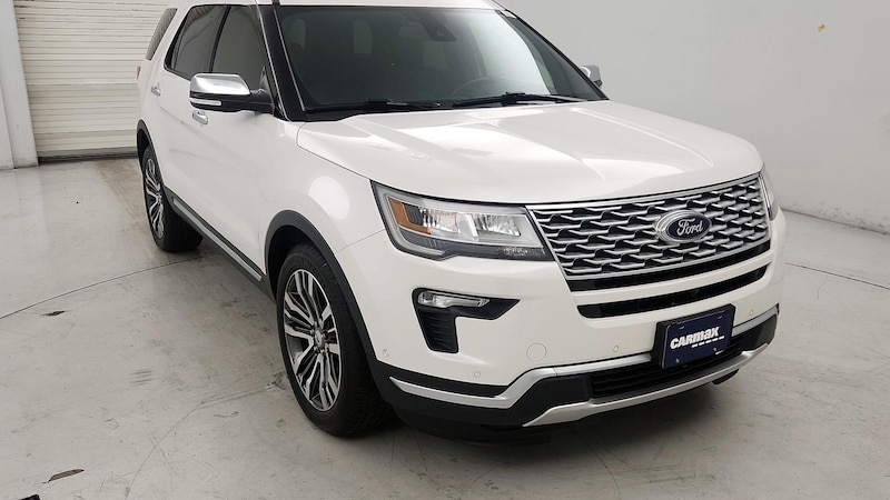 2018 Ford Explorer Platinum Hero Image