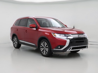 Red 2020 Mitsubishi Outlander SEL