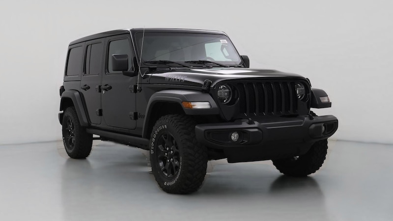 2021 Jeep Wrangler Unlimited Willys Hero Image