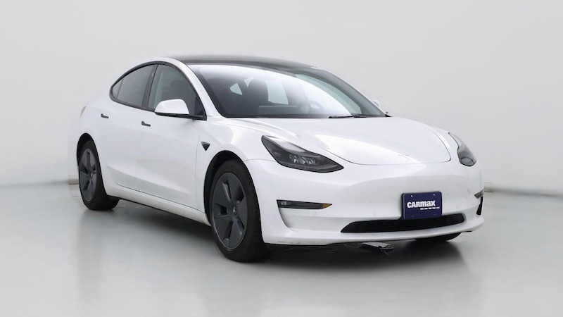 2022 Tesla Model 3 Long Range Hero Image