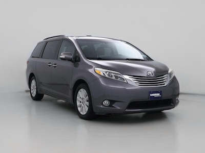 Gray 2015 Toyota Sienna Limited Premium