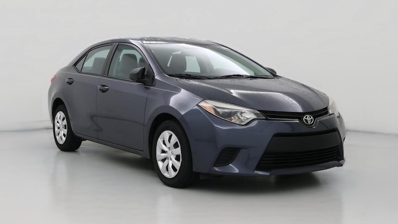 2016 Toyota Corolla LE Hero Image