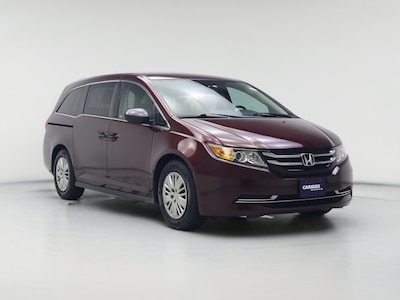 Red 2016 Honda Odyssey LX