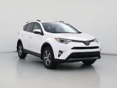 White 2018 Toyota RAV4 XLE