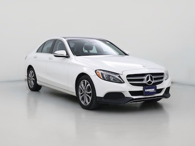 White 2016 Mercedes-Benz C300