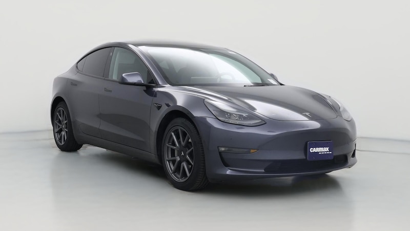 2022 Tesla Model 3 Long Range Hero Image