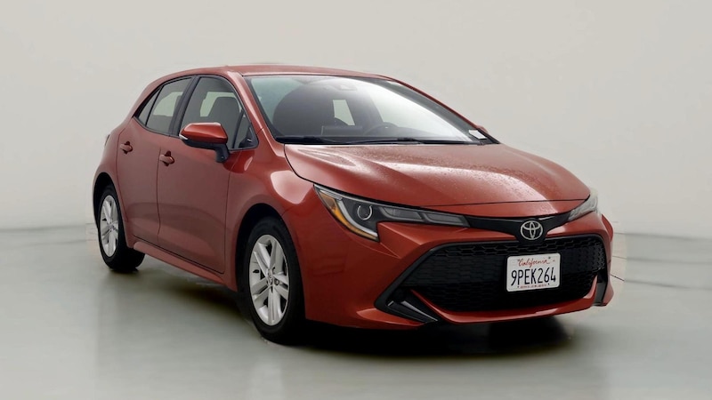 2019 Toyota Corolla SE Hero Image