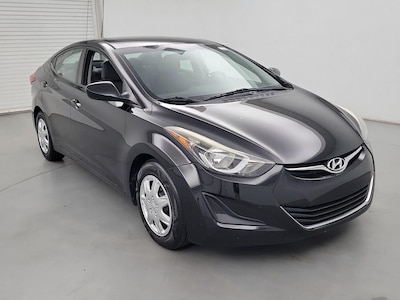 Black 2016 Hyundai Elantra SE