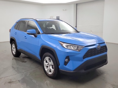 Blue 2019 Toyota RAV4 XLE