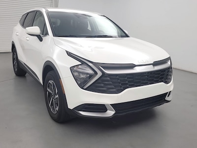White 2023 Kia Sportage Hybrid LX