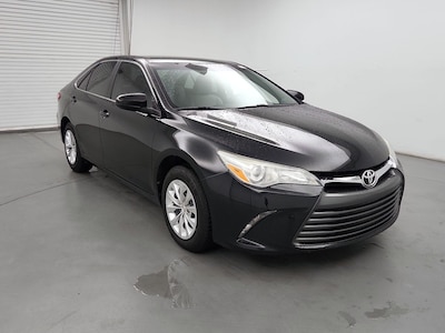 Black 2016 Toyota Camry LE