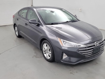 Gray 2020 Hyundai Elantra SEL