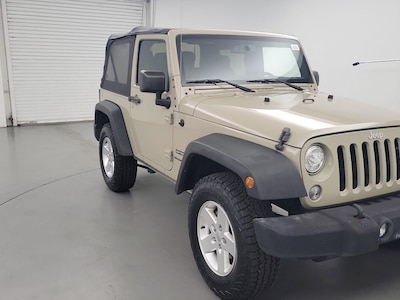 Tan 2018 Jeep Wrangler Sport S