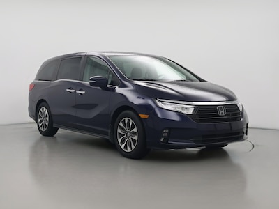 Blue 2021 Honda Odyssey EX-L