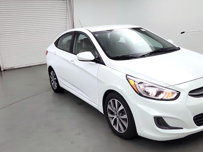 White 2017 Hyundai Accent SE