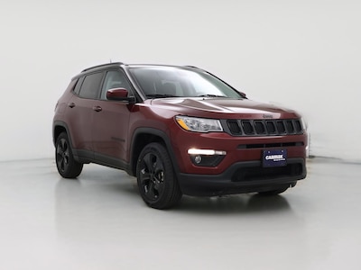 Red 2021 Jeep Compass Altitude