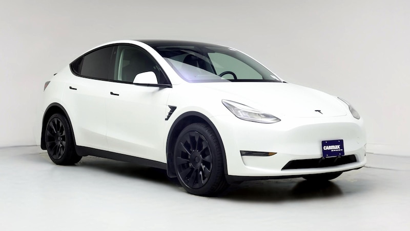 2021 Tesla Model Y Long Range Hero Image