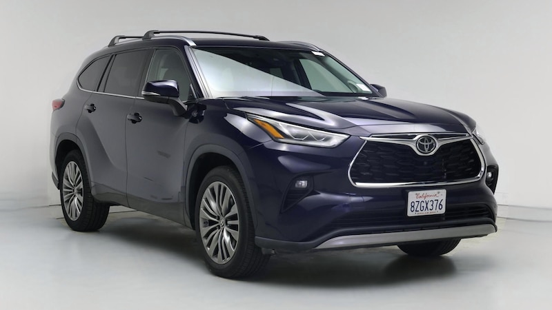 2021 Toyota Highlander Platinum Hero Image