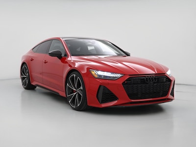 Red 2021 Audi RS7