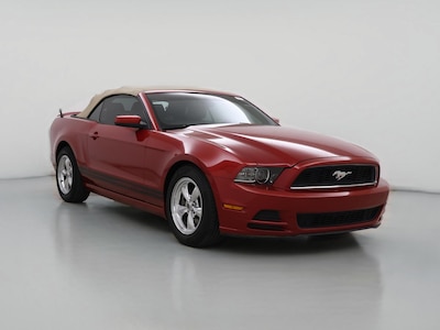 Red 2013 Ford Mustang Premium