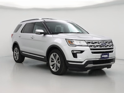 Silver 2018 Ford Explorer Limited