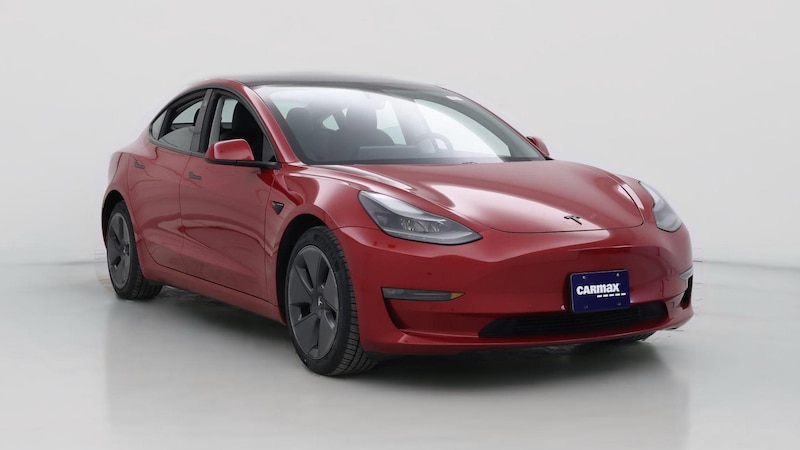 2021 Tesla Model 3 Long Range Hero Image