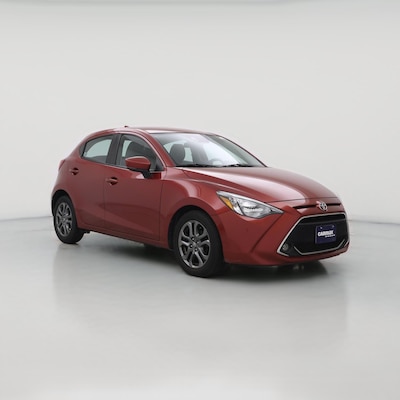 Red 2020 Toyota Yaris LE