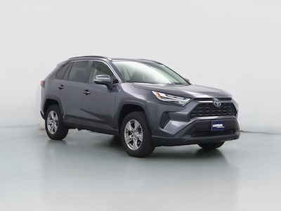 Gray 2022 Toyota RAV4 Hybrid XLE
