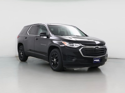 Black 2021 Chevrolet Traverse LS
