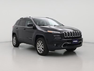 Black 2018 Jeep Cherokee Limited