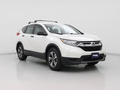 White 2017 Honda CR-V LX