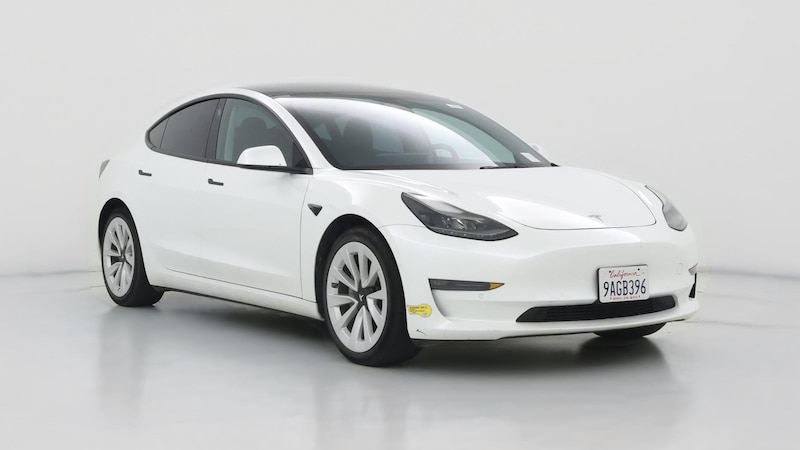 2022 Tesla Model 3 Long Range Hero Image