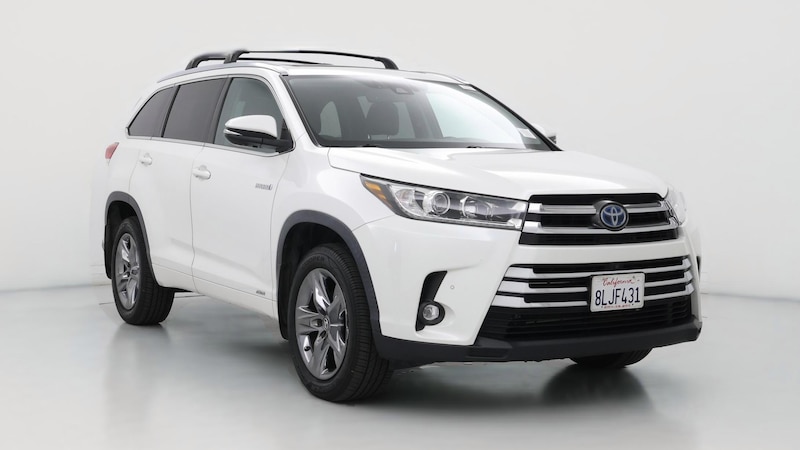 2019 Toyota Highlander Limited Platinum Hero Image