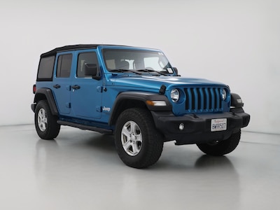 Green 2019 Jeep Wrangler Unlimited Sport S