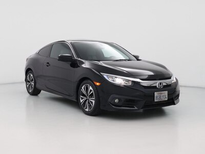 Black 2018 Honda Civic EX-T