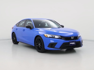 Blue 2022 Honda Civic Sport