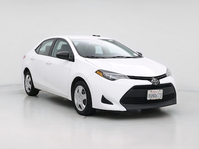 White 2019 Toyota Corolla LE