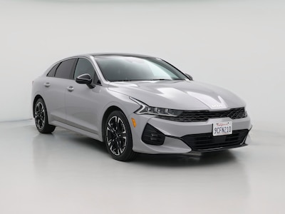 Gray 2022 Kia K5 GT-Line