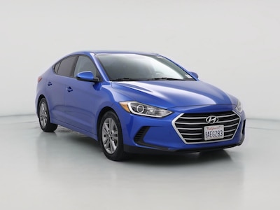 Blue 2017 Hyundai Elantra SE