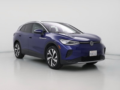 Blue 2022 Volkswagen ID.4 EV PRO S