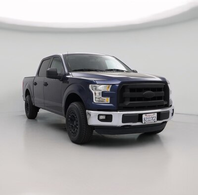 Blue 2016 Ford F150 XLT