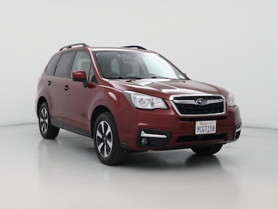 Red 2018 Subaru Forester 2.5I Premium