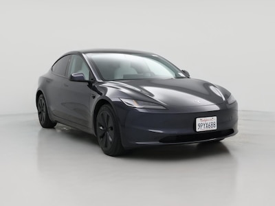 Gray 2025 Tesla Model 3 Long Range