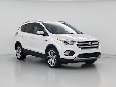 White 2018 Ford Escape Titanium