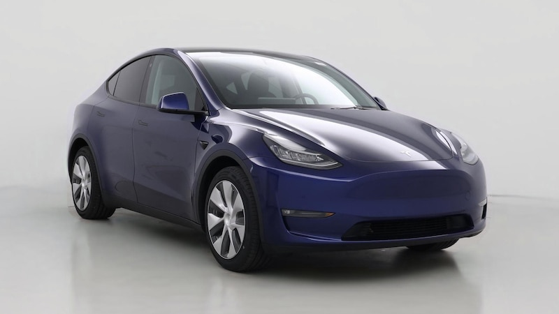 2021 Tesla Model Y Long Range Hero Image