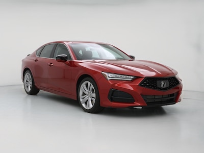 Red 2021 Acura TLX SH-AWD Technology