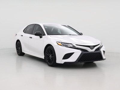 White 2020 Toyota Camry SE Night Shade