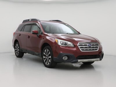 Red 2016 Subaru Outback 3.6R Limited