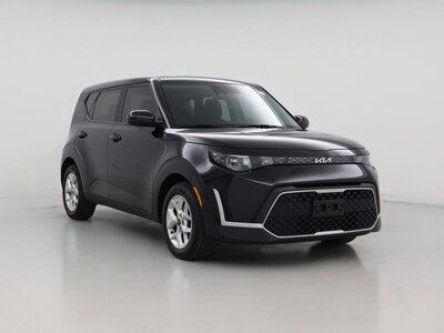 Black 2023 Kia Soul LX
